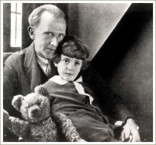 a a milne, christopher robin