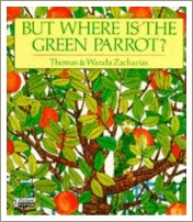 but where in the green parrot, books for toddlers