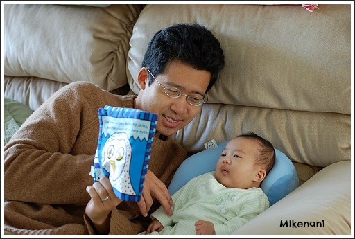 reading to baby