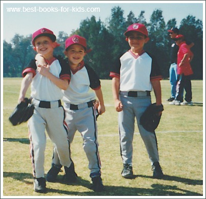 boys at baseball