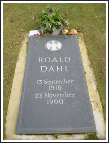 Roald Dahl's grave