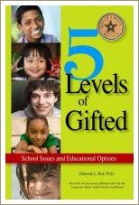 5 levels of gifted