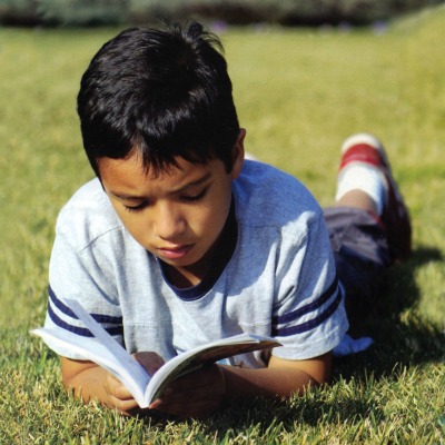 boy reading