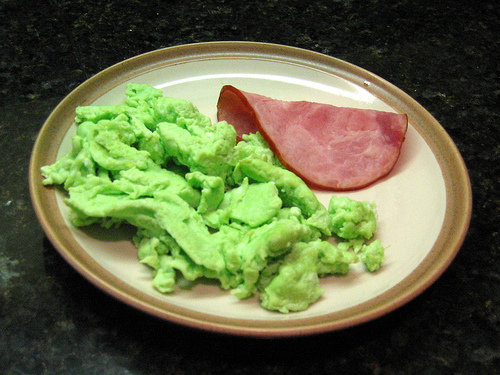 green eggs and ham