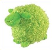 green sheep toy