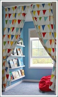 reading nook, reading spot