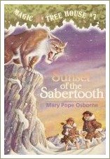 magic tree house, sunset of the sabertooth