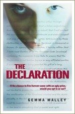 the declaration, books for teen girls